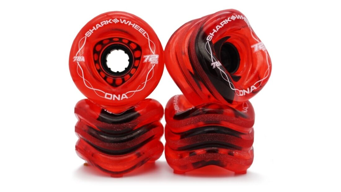 Red shark wheel 72 mm