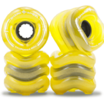 60 MM, 78A - TRANSPARENT AMBER CALIFORNIA ROLL