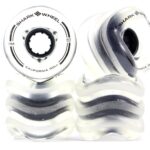 60mm, 78A - CLEAR/BLACK CALIFORNIA ROLL