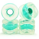 60mm, 78A - CLEAR/TURQUOISE CALIFORNIA ROLL