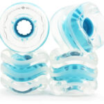 60mm, 78A - CLEAR/BLUE CALIFORNIA ROLL