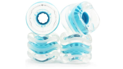 60mm, 78A - CLEAR/BLUE CALIFORNIA ROLL