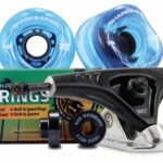 72 mm  WHEELS with ABEC9 BEARINGS & 180mm Trucks