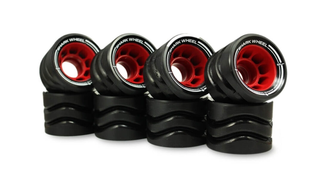 58mm, 86A - RED OUTDOOR QUAD SKATES (SALE)