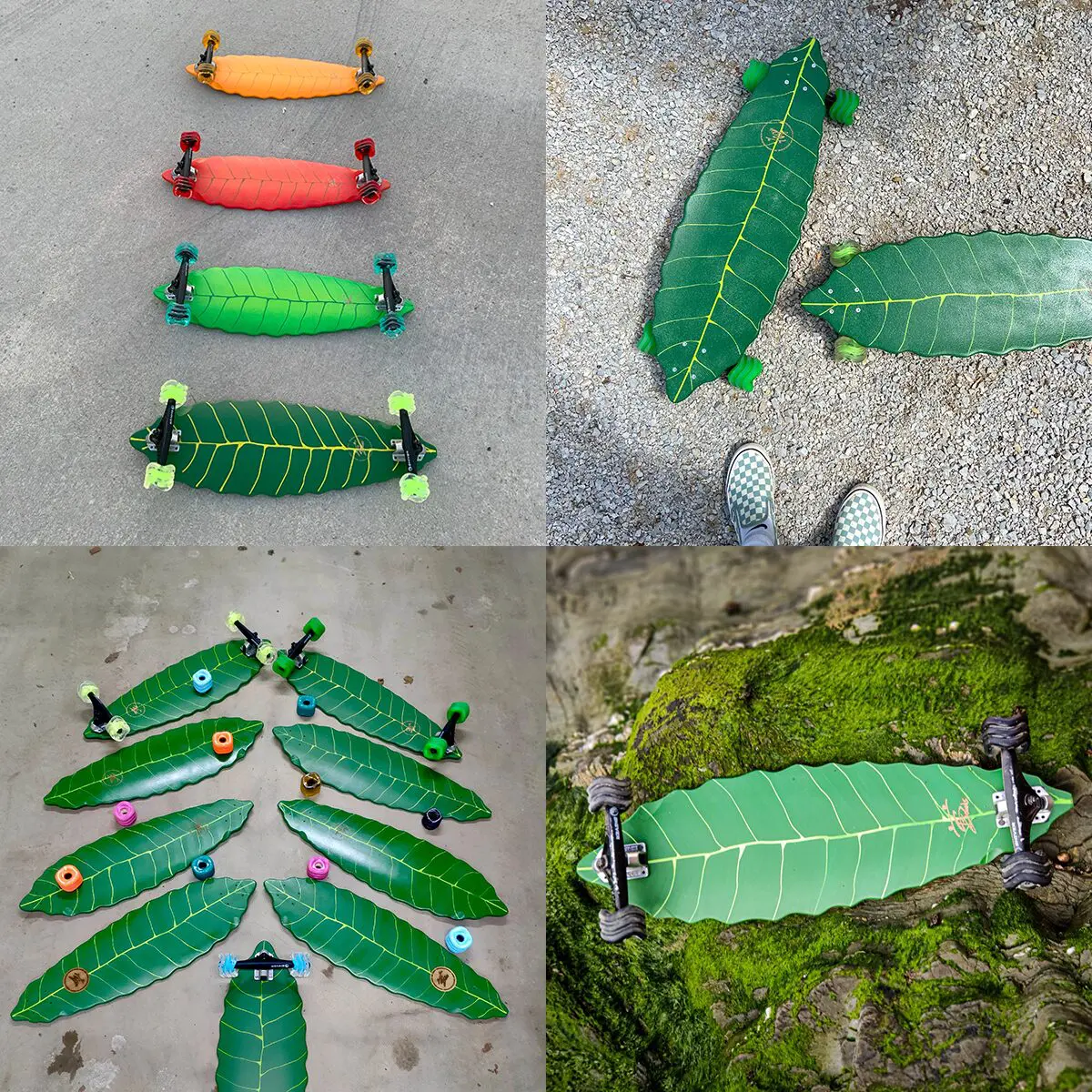 leaf skateboard by Special Boards