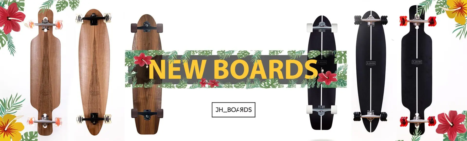 Spring collection longboards by JH Boards